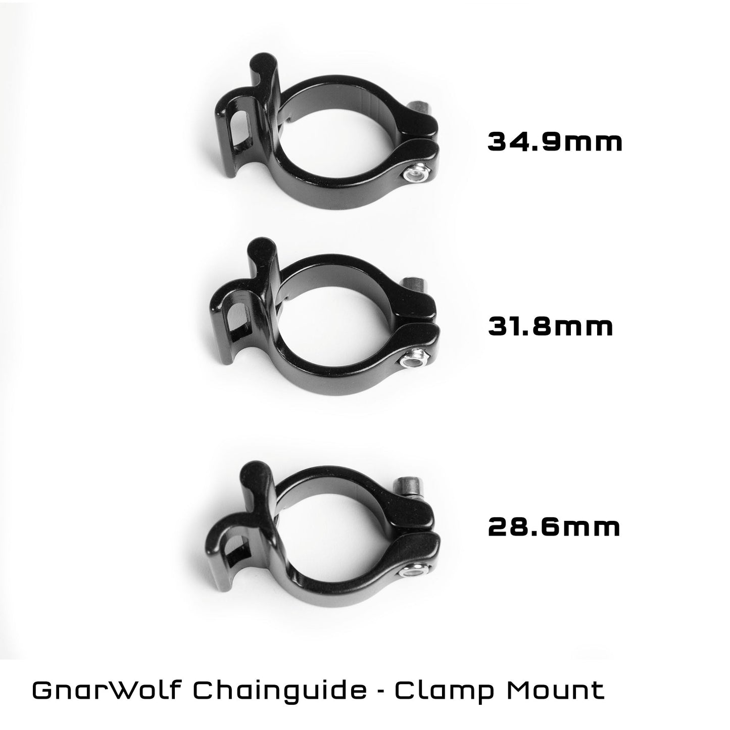 GnarWolf Chainguide with Seat Tube Clamp Mount by Wolf Tooth