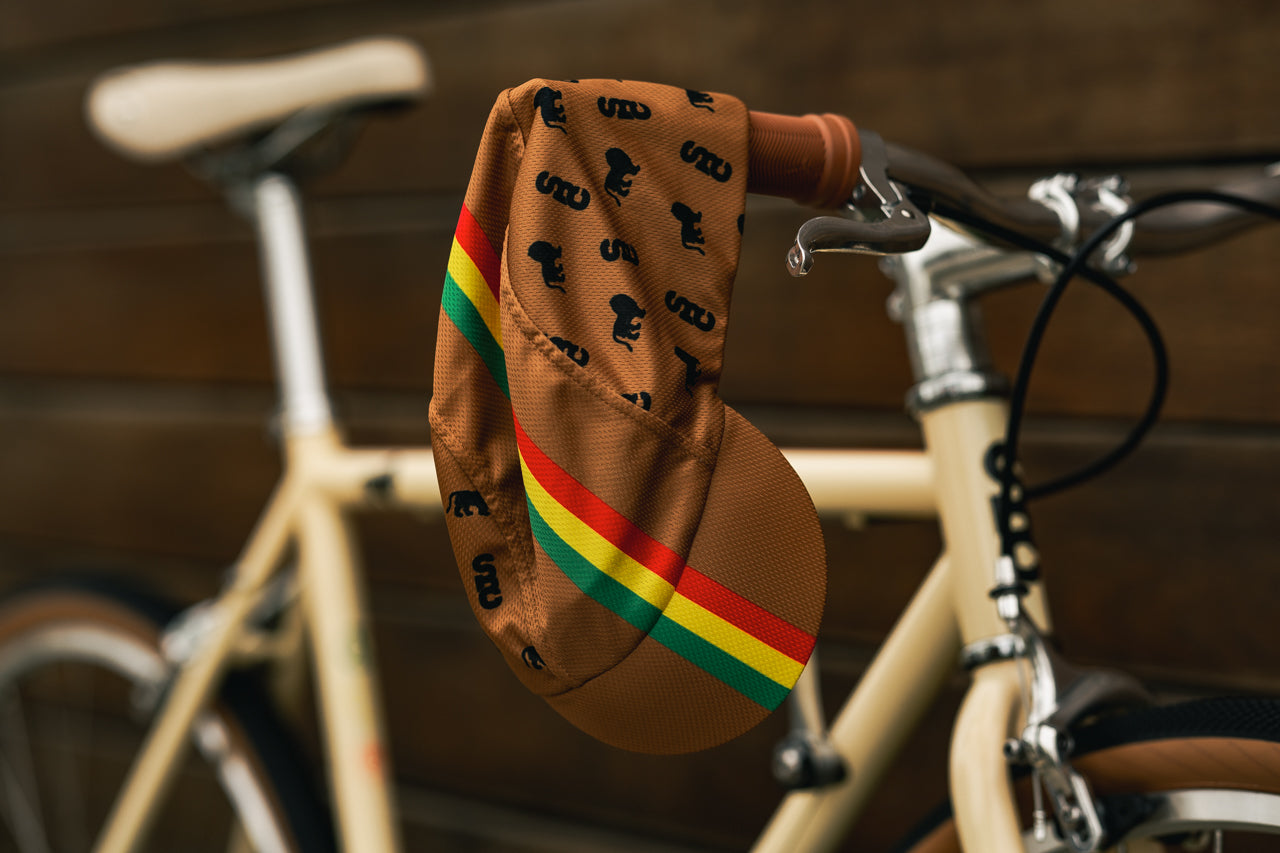 State Bicycle Co. x Bob Marley - Cycling Cap - Rust