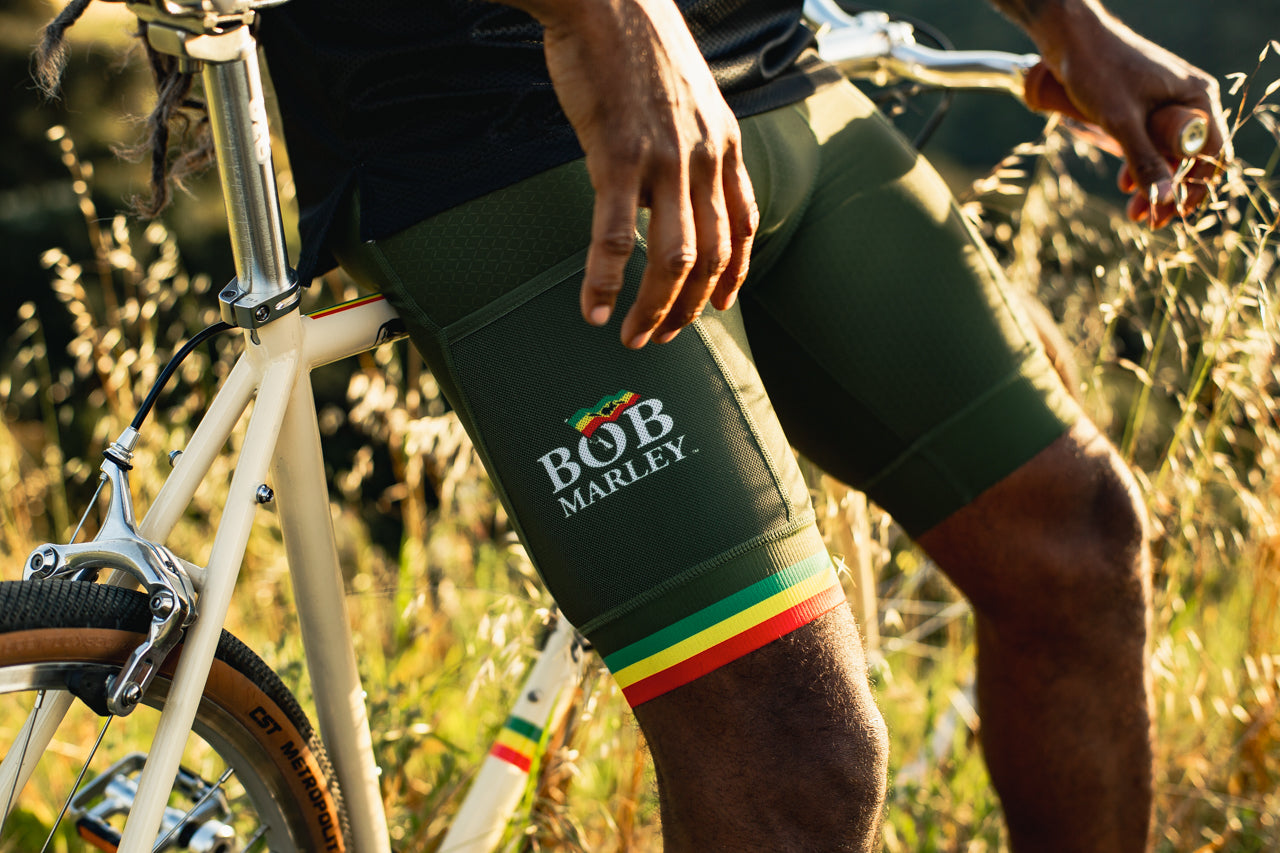 State Bicycle Co. x Bob Marley - Cargo Bibs - Green