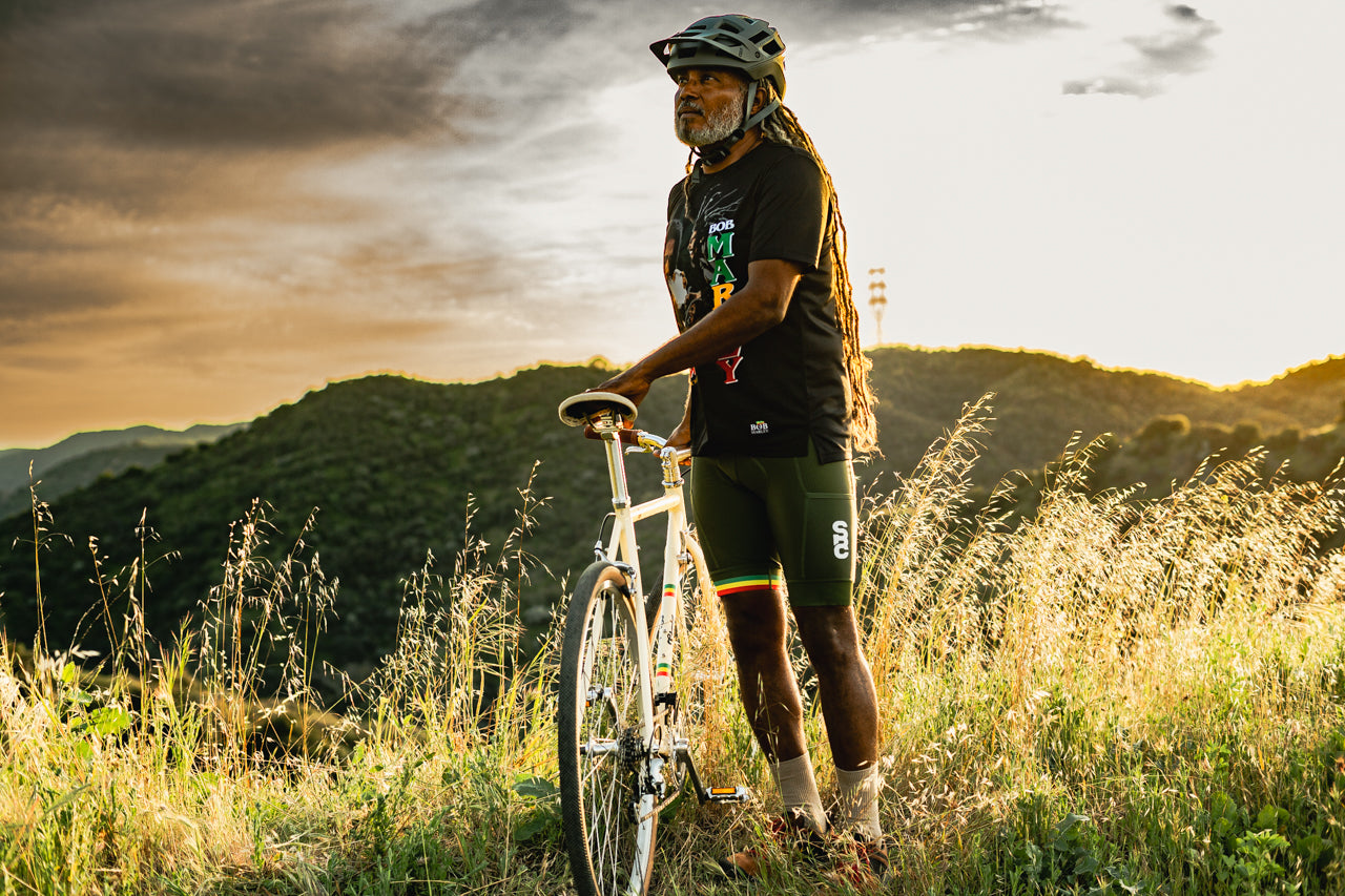 State Bicycle Co. x Bob Marley - Cargo Bibs - Green