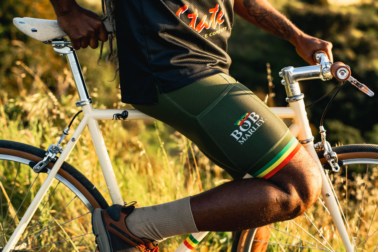 State Bicycle Co. x Bob Marley - Cargo Bibs - Green