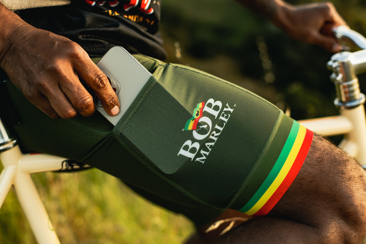 State Bicycle Co. x Bob Marley - Cargo Bibs - Green