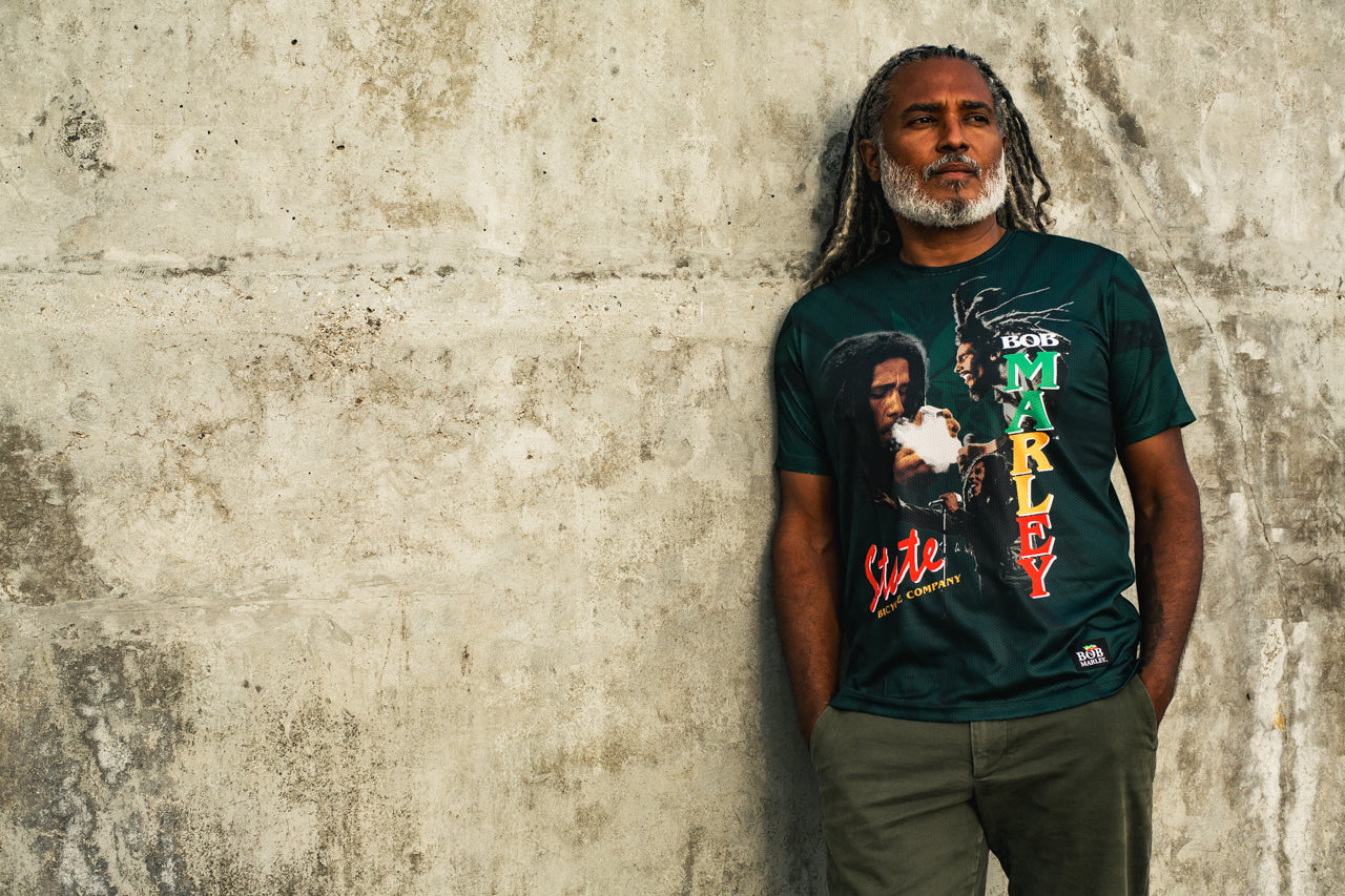 State Bicycle Co. x Bob Marley - "Concert" - Tech-T (Green)