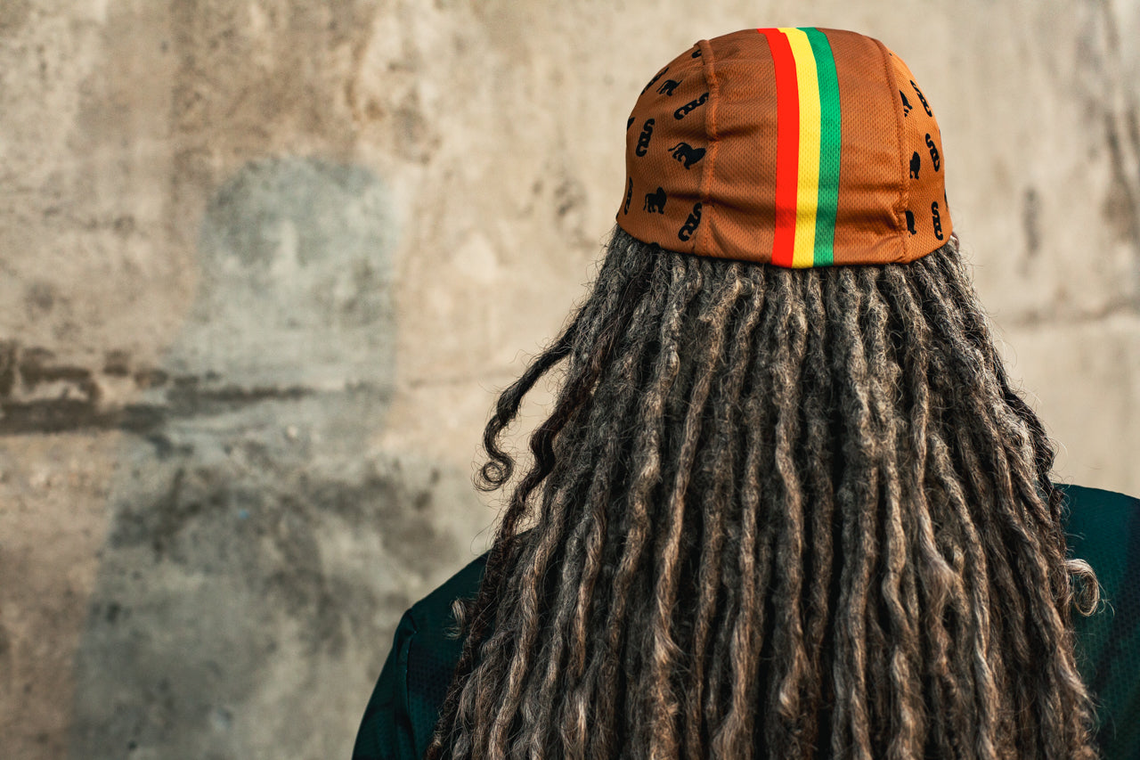 State Bicycle Co. x Bob Marley - Cycling Cap - Rust