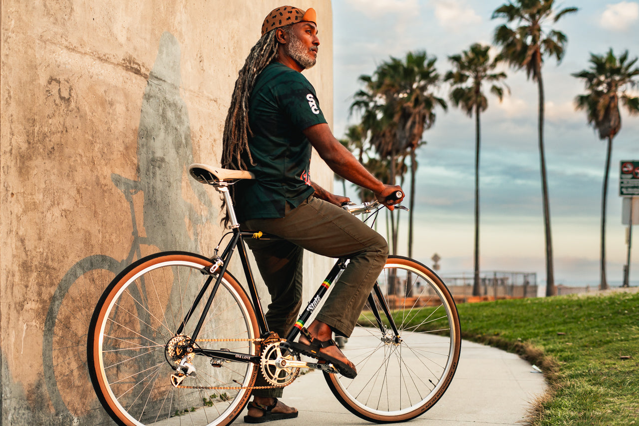 State Bicycle Co. x Bob Marley - Cycling Cap - Rust