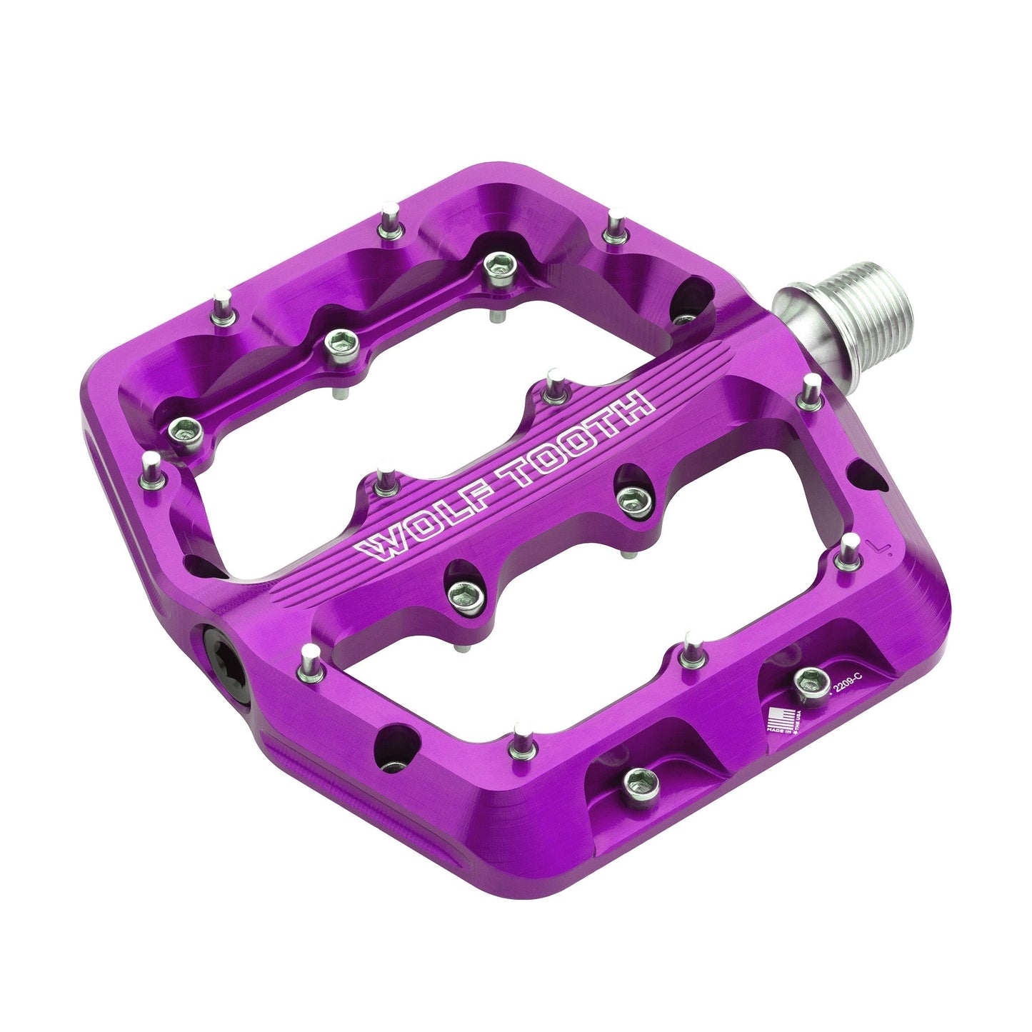 Waveform Aluminum Pedals by Wolf Tooth