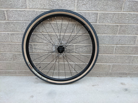 #595- All Road Wheel 700c - Front only - with Tire, Tube & Rotor - Brand New Take-Offs