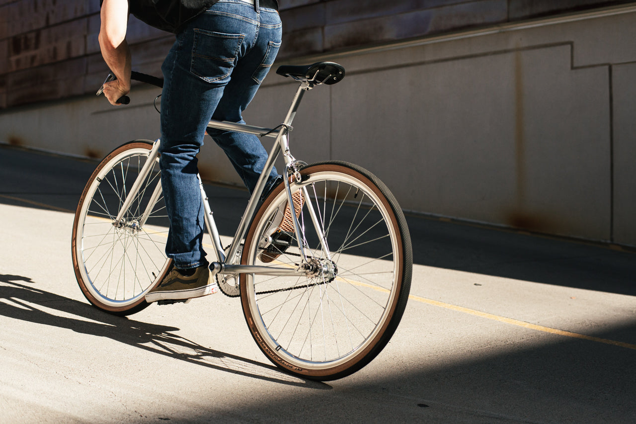 4130 - Satin Silver – (Fixed Gear / Single-Speed)