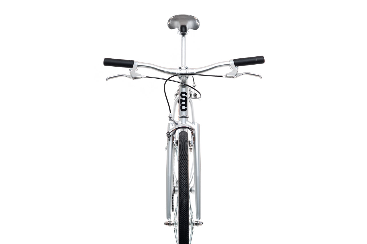 4130 - Satin Silver – (Fixed Gear / Single-Speed)