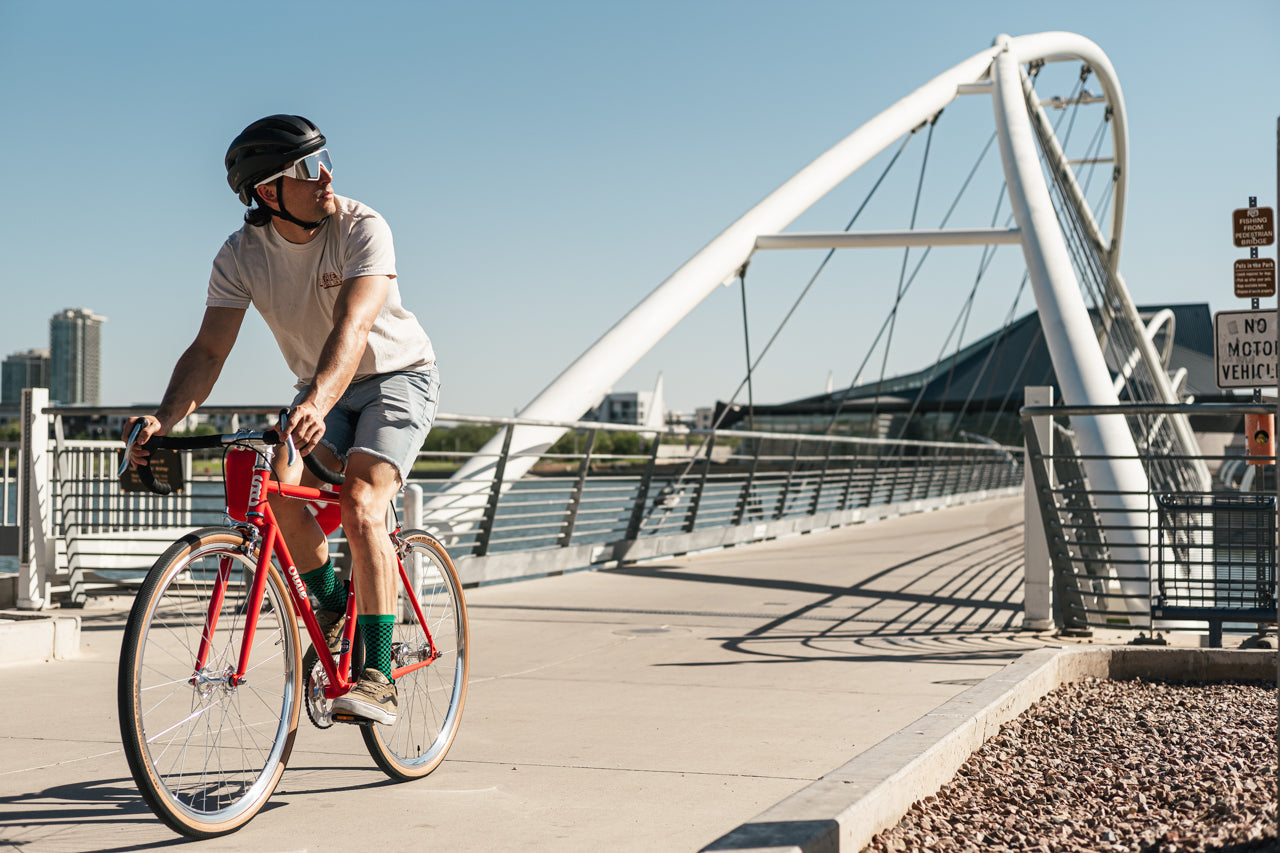 4130 - Tropical Red – (Fixed Gear / Single-Speed)