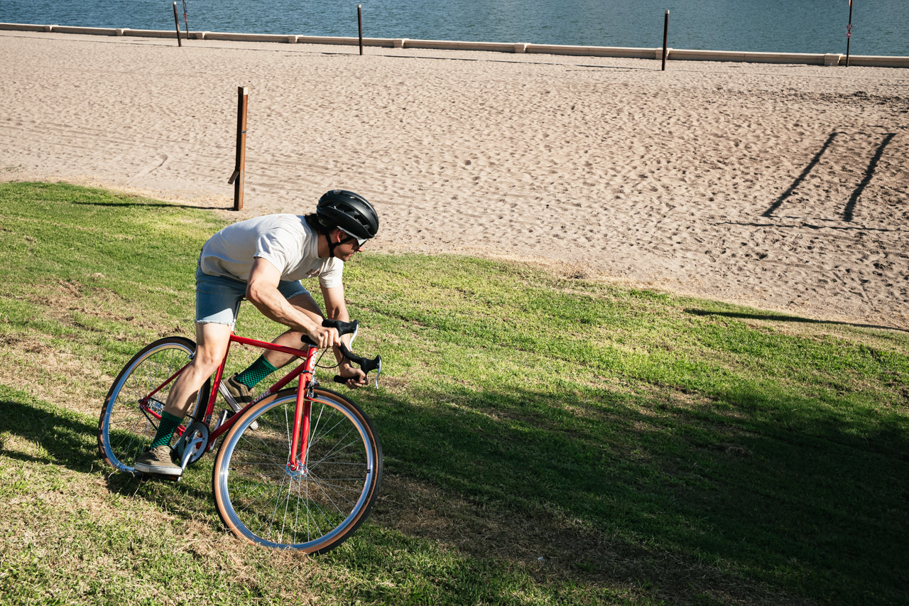 4130 - Tropical Red – (Fixed Gear / Single-Speed)