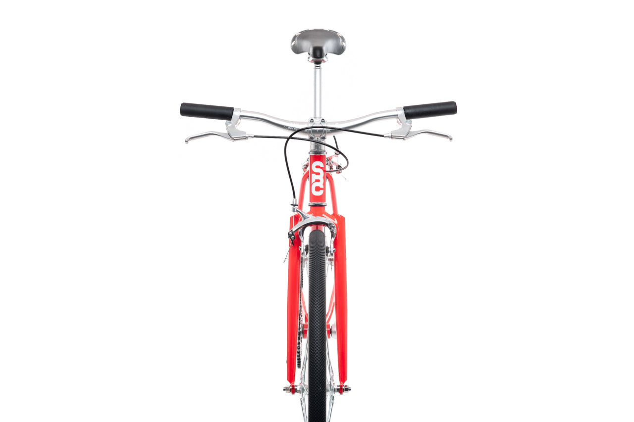 4130 - Tropical Red – (Fixed Gear / Single-Speed)