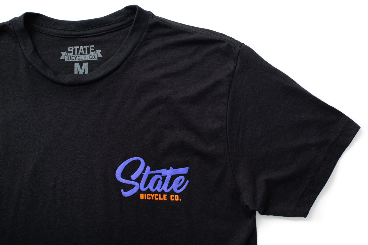 State Bicycle Co. - "Manufacturing The Finest" - Premium T-Shirt ("Suns")