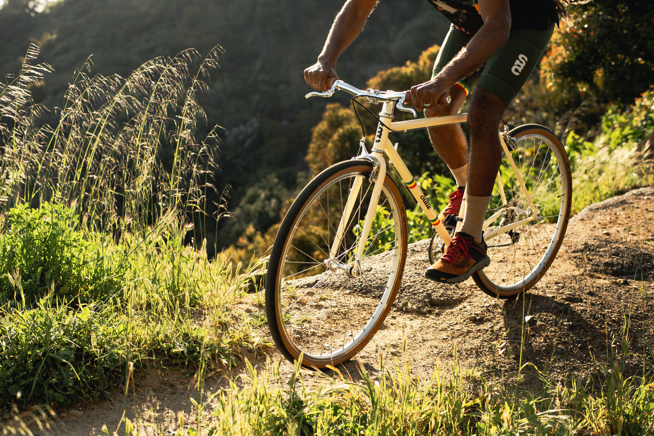 State Bicycle Co. x Bob Marley - 4130 Road+ - Rasta Stripe Tan