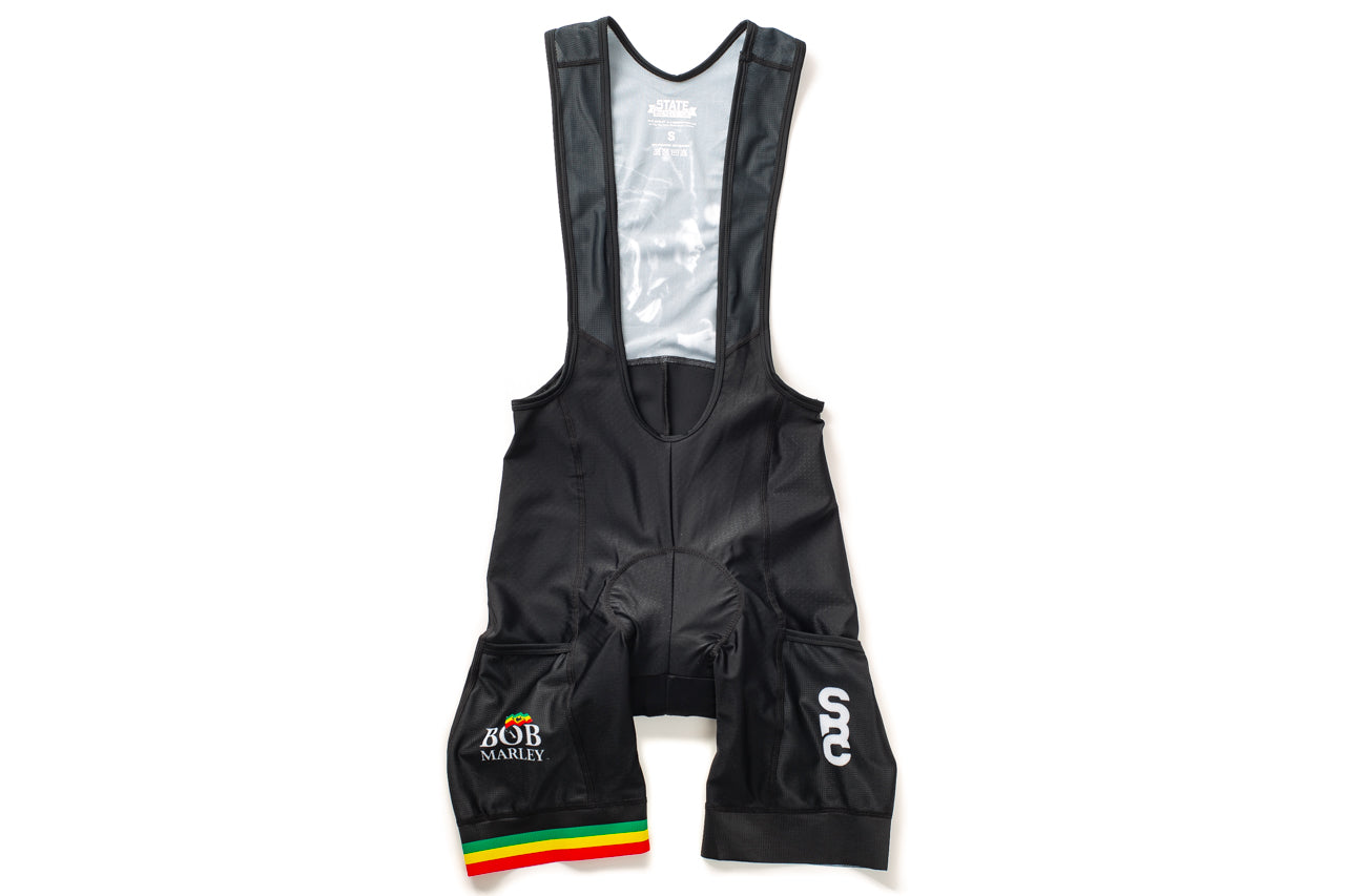 State Bicycle Co. x Bob Marley - Cargo Bibs - Black