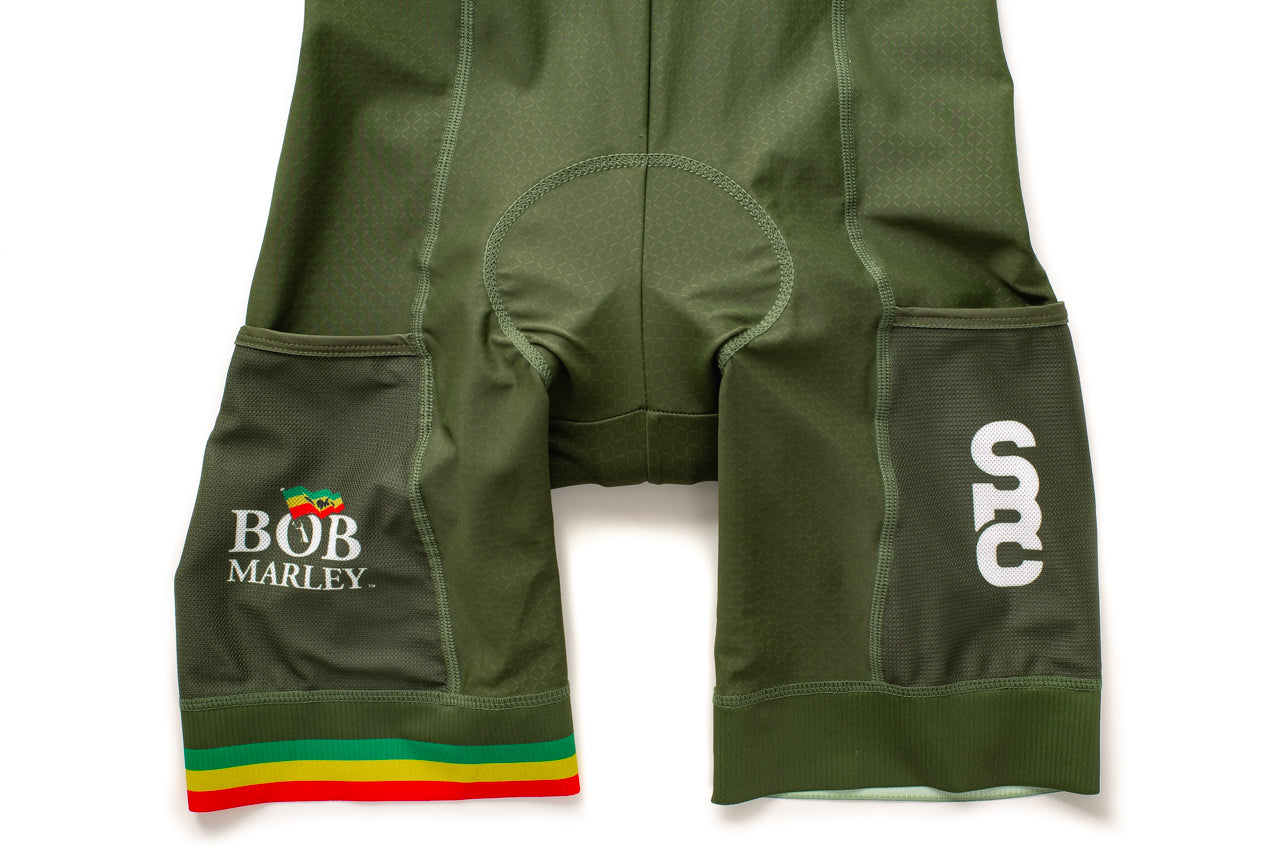 State Bicycle Co. x Bob Marley - Cargo Bibs - Green