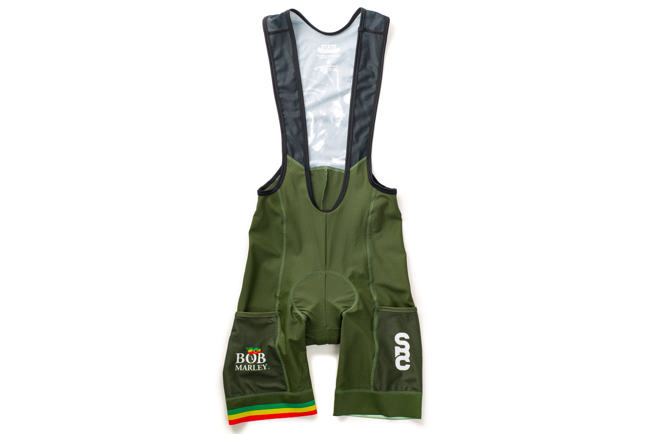 State Bicycle Co. x Bob Marley - Cargo Bibs - Green