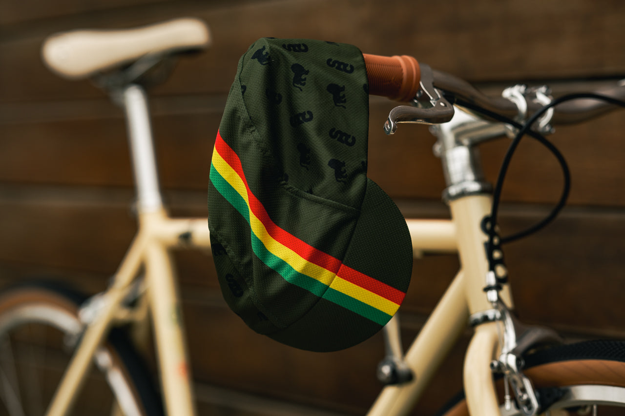 State Bicycle Co. x Bob Marley - Cycling Cap - Green