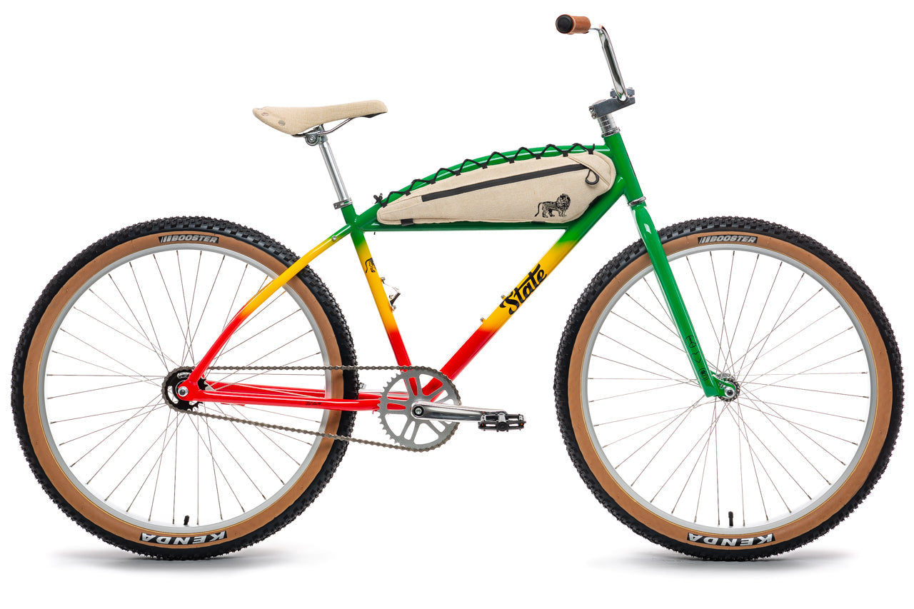 State Bicycle Co. x Bob Marley - Klunker + Hemp Bag Combo