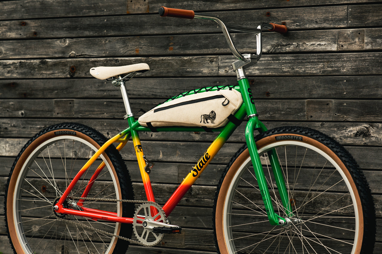 State Bicycle Co. x Bob Marley - Klunker + Hemp Bag Combo