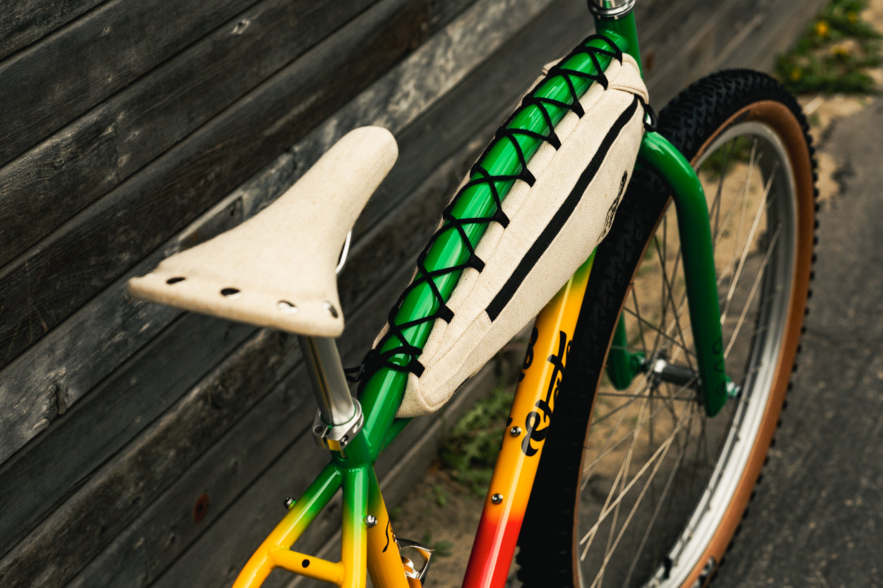 State Bicycle Co. x Bob Marley - Klunker + Hemp Bag Combo