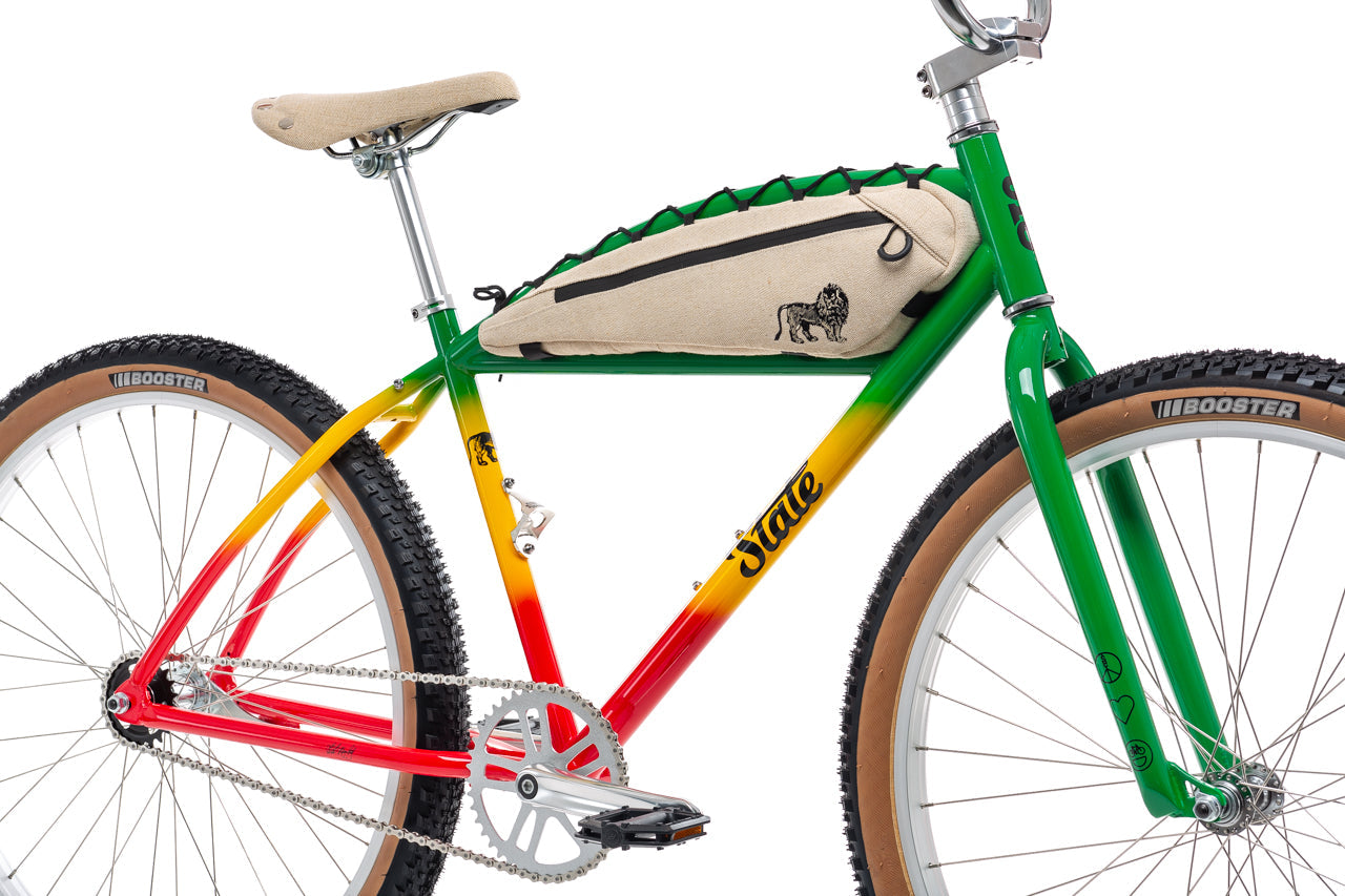 State Bicycle Co. x Bob Marley - Klunker + Hemp Bag Combo