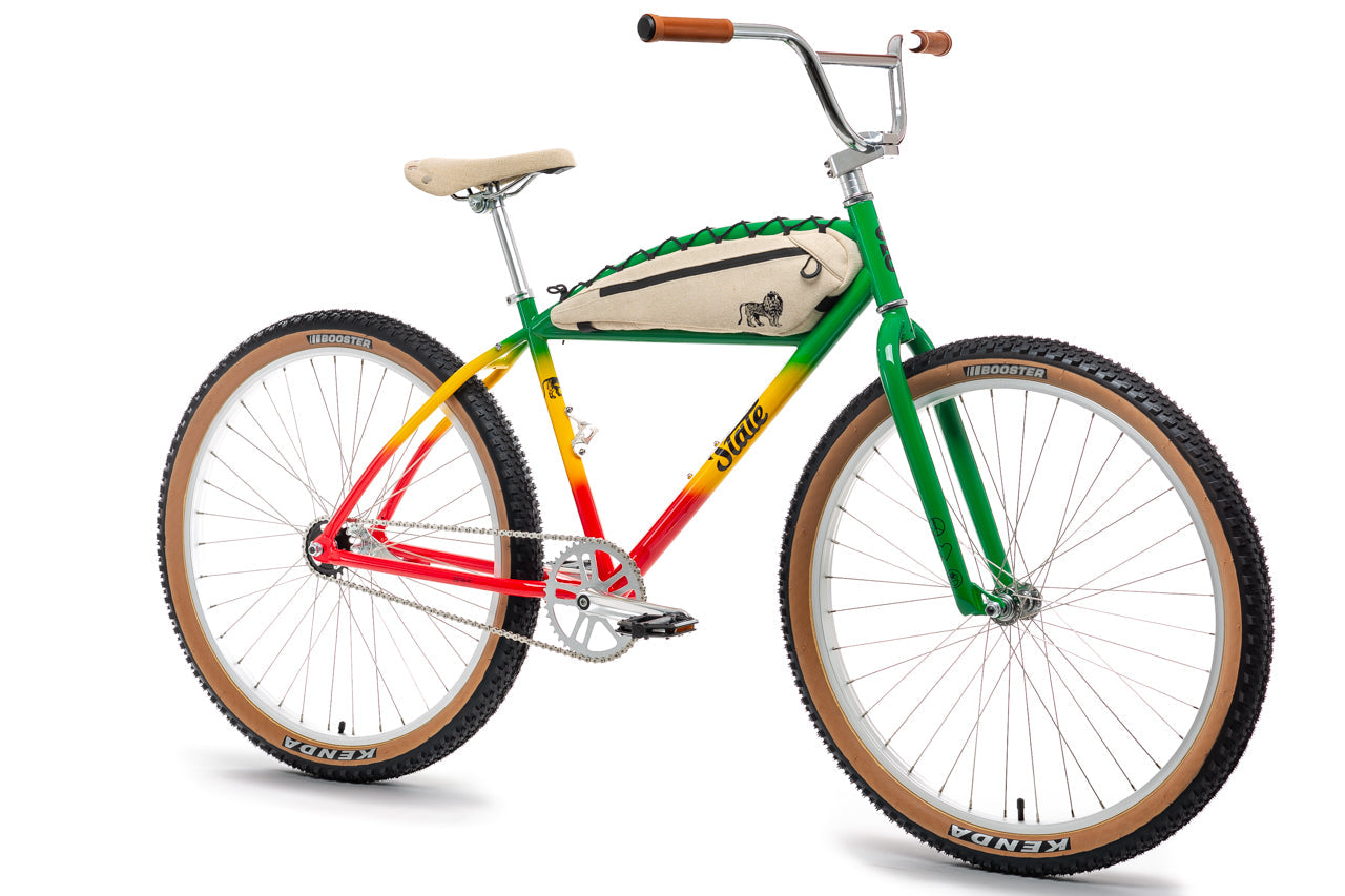 State Bicycle Co. x Bob Marley - Klunker + Hemp Bag Combo