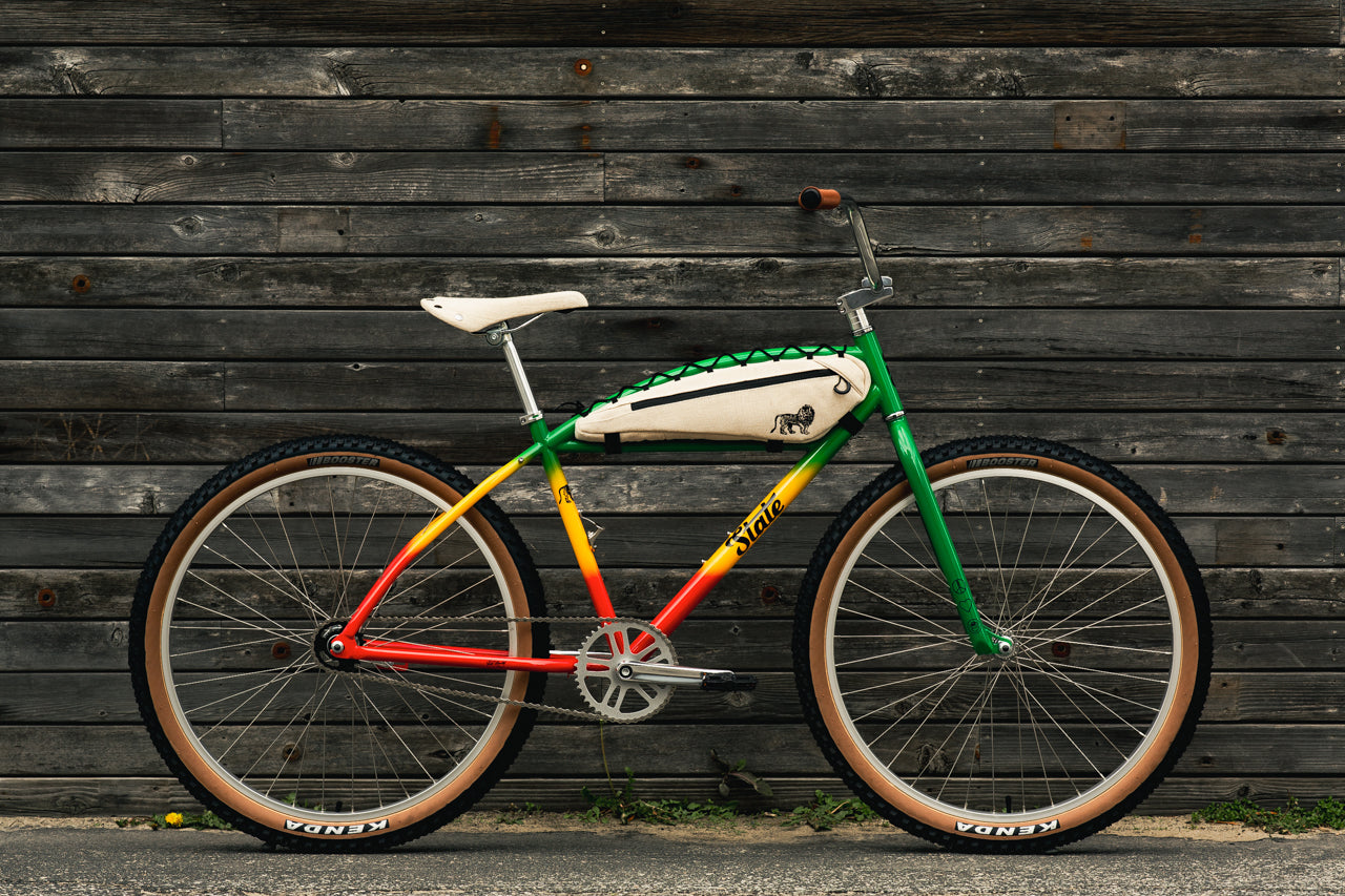 State Bicycle Co. x Bob Marley - Klunker + Hemp Bag Combo