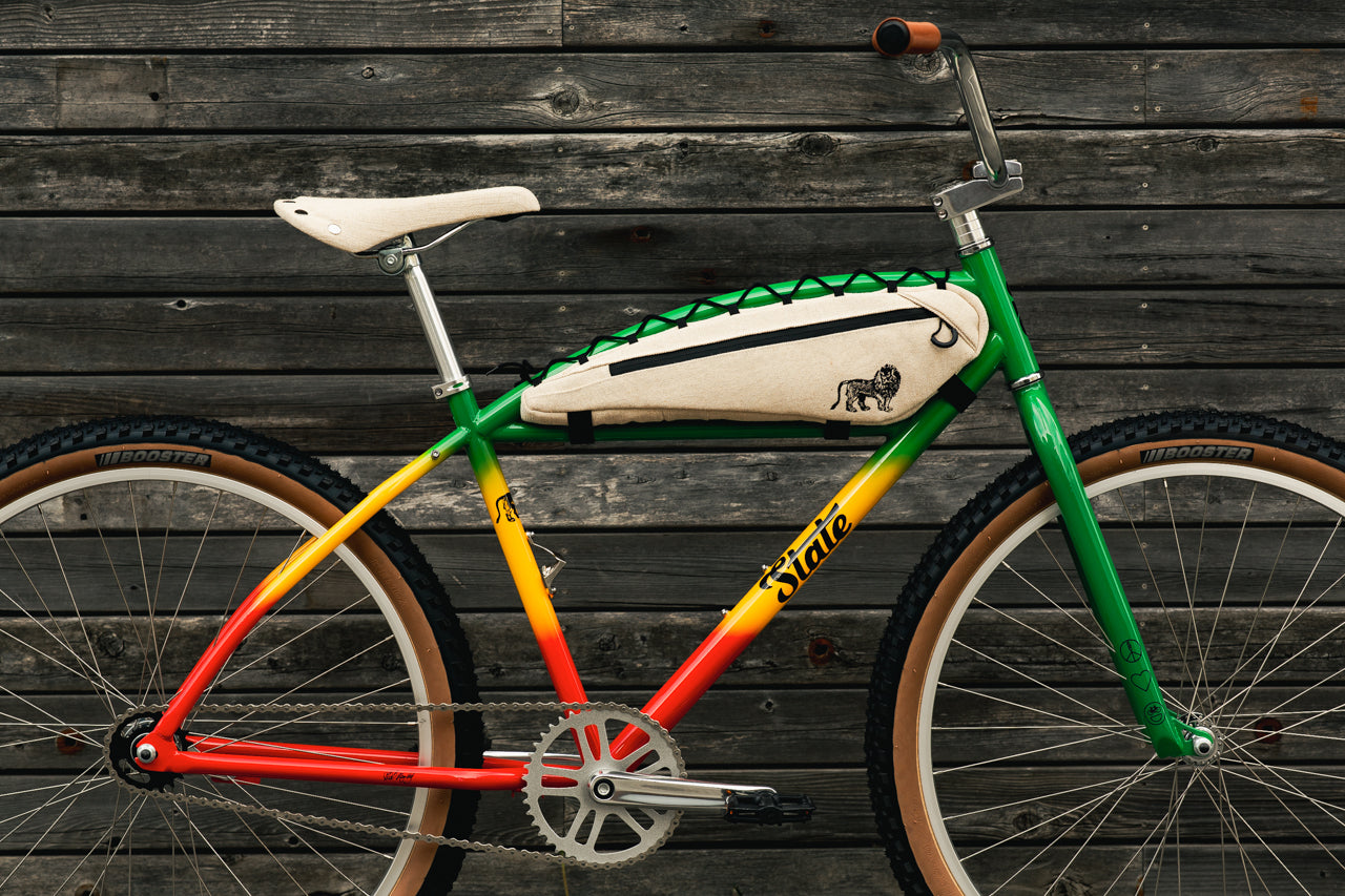 State Bicycle Co. x Bob Marley - Klunker + Hemp Bag Combo