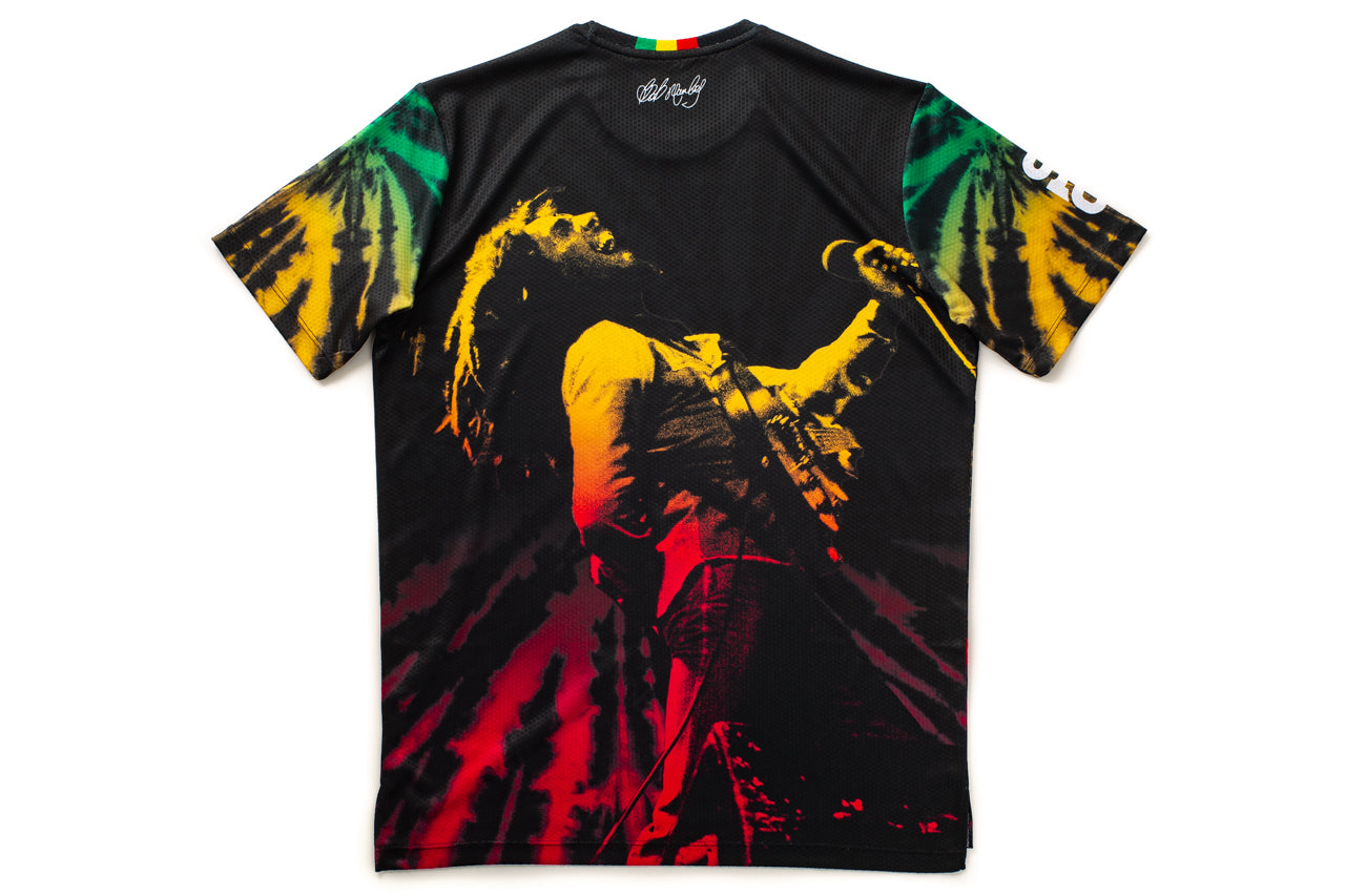 State Bicycle Co. x Bob Marley - Rasta Tie-Dye - Tech-T