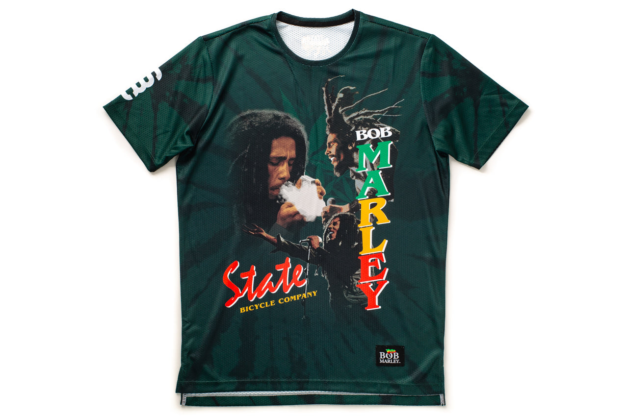 State Bicycle Co. x Bob Marley - "Concert" - Tech-T (Green)