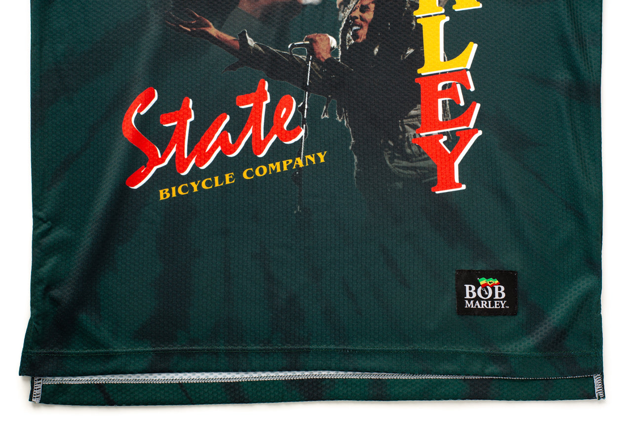 State Bicycle Co. x Bob Marley - "Concert" - Tech-T (Green)