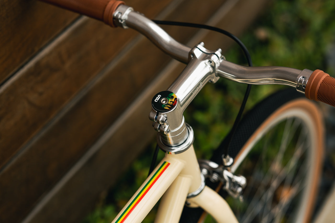 State Bicycle Co. x Bob Marley - "Rasta" Headset Top Cap